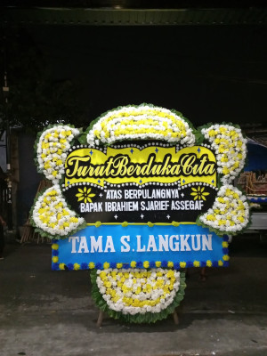 Papan Bunga Duka di Gumbasa